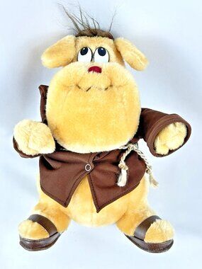 Vintage VIPs Friar Pup Plush Toy No Tags 12”